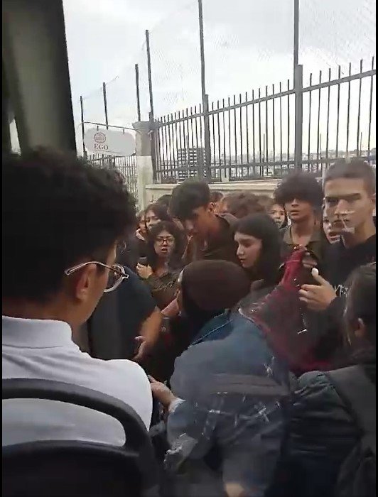 Ankara’da Ego Otobüsü, Durakta Lise Öğrencisinin Ayağını Ezdi İddiası