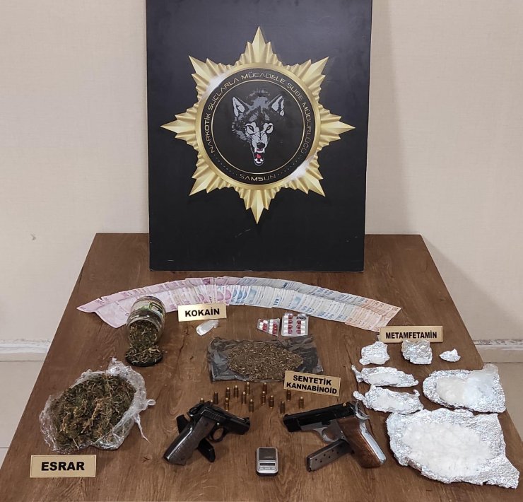 Samsun'da, 'Narko Alan' Uygulamasında 37 Şüpheli Yakalandı