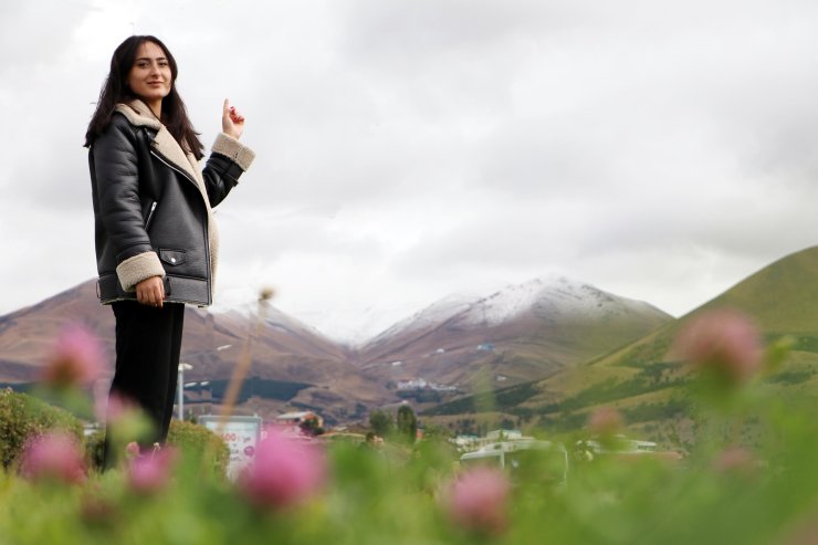 Palandöken'e Mevsimin İlk Karı Düştü
