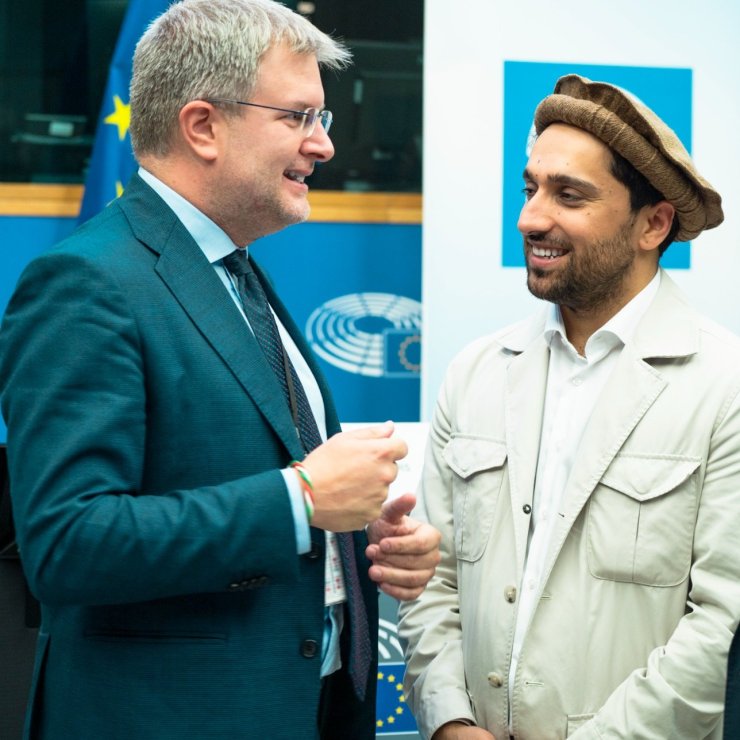 Ab Parlamentosu Merkez Sağı, Muhalif Lider Ahmed Mesud’la Görüştü