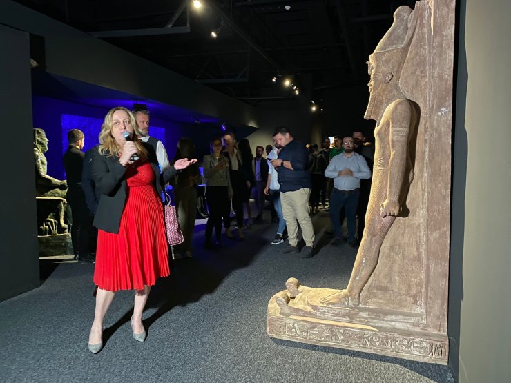 Tutankhamun’un Hazineleri Sergisi, Akvaryum'da Açıldı