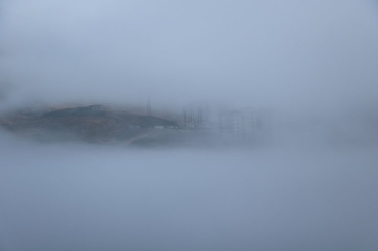 Yüksekova'da Yoğun Sis