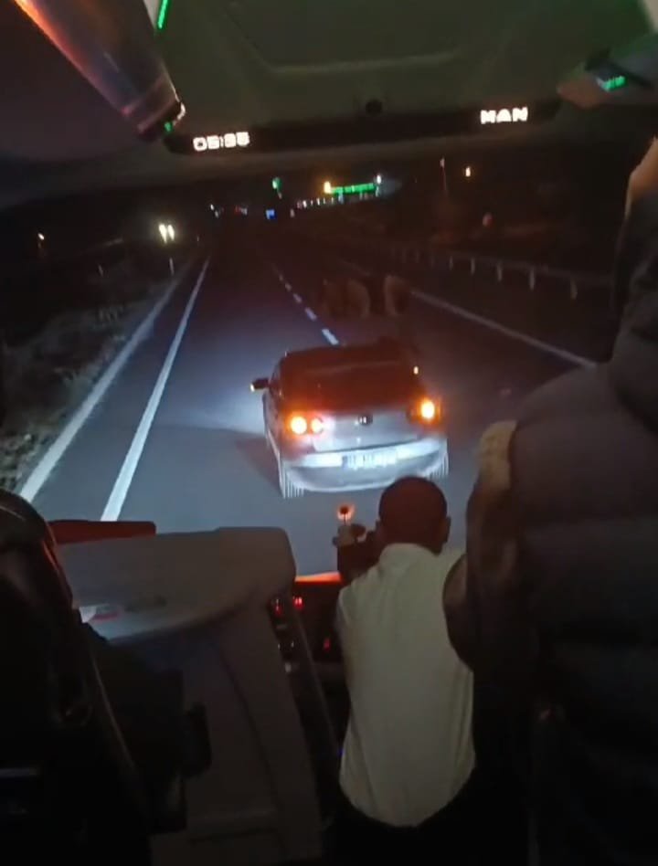 Yolcu Otobüsünün Önünü Kesip, Camını Kıran 2 Kardeş Tutuklandı