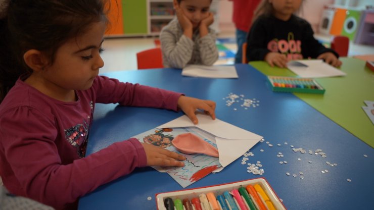 Açem’li Çocuklar Dünya Posta Günü’nde Hatay’daki Arkadaşlarını Unutmadı