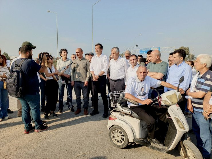 Erkan Baş 'özgürlük Yürüyüşü'nün 9'uncu Gününde Adana'da
