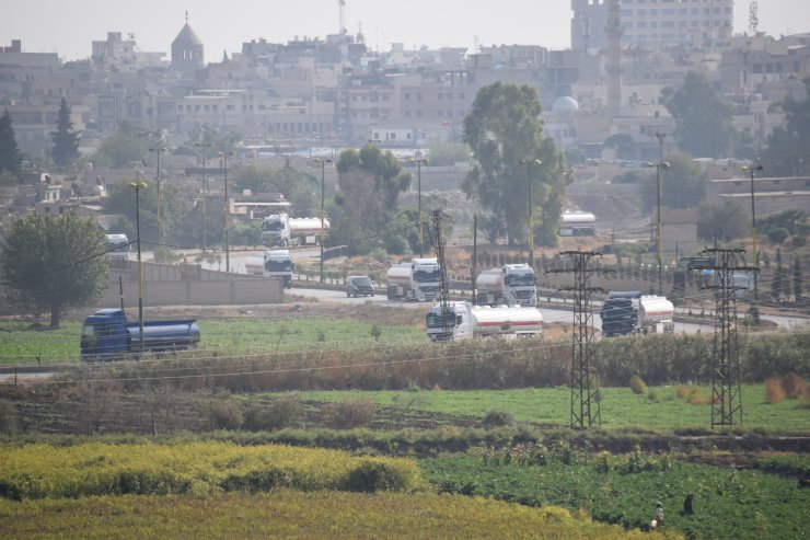 Suriye’de Vurulan Petrol Sahalarına Kamışlı'dan Tanker Ve Tır Sevkiyatı