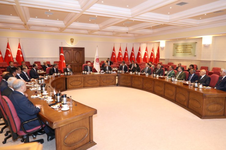 Bakan Güler, Şırnak Valisi Atay'ı Kabul Etti