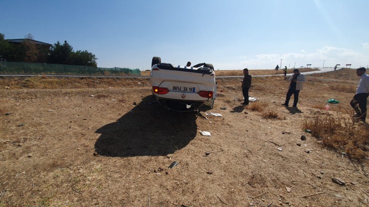 Taziyeye Gidenlerin Otomobili Takla Attı: 3’ü Çocuk 8 Yaralı