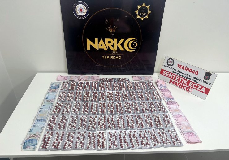 Tekirdağ'da, 19 Bin 346 Uyuşturucu Hap Ele Geçirildi, 3 Şüpheli Tutuklandı
