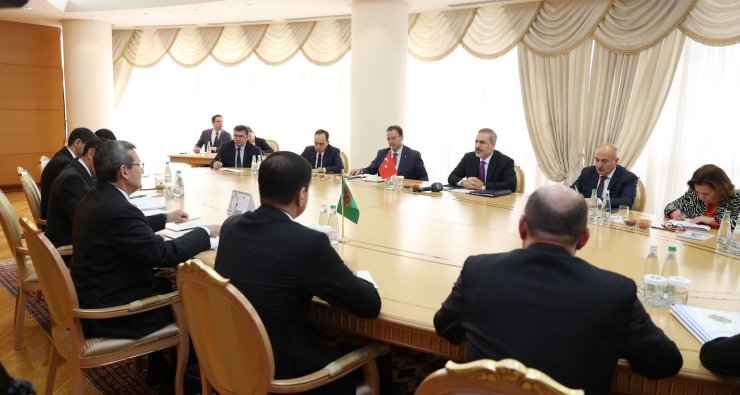 Bakan Fidan, Türkmenistanlı Mevkidaşıyla İşbirliği Programı İmzaladı