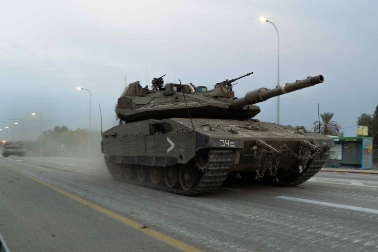 İsrail, Gazze Şeridi’nin Kuşatılmasına İlişkin Görüntüleri Yayınladı