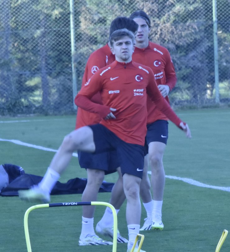 A Milli Takım'da Letonya Maçı Hazırlıkları Başladı