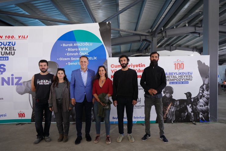 Beylikdüzü’nde Cumhuriyetin 100’üncü Yılı Etkinlikleri ‘Heykel Sempozyumu’ İle Başladı