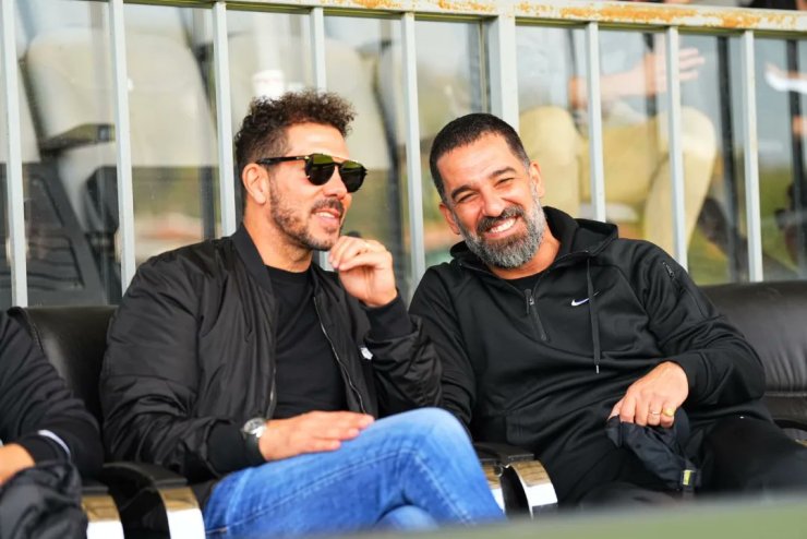 Diego Simeone, Arda Turan'ı Ziyaret Etti