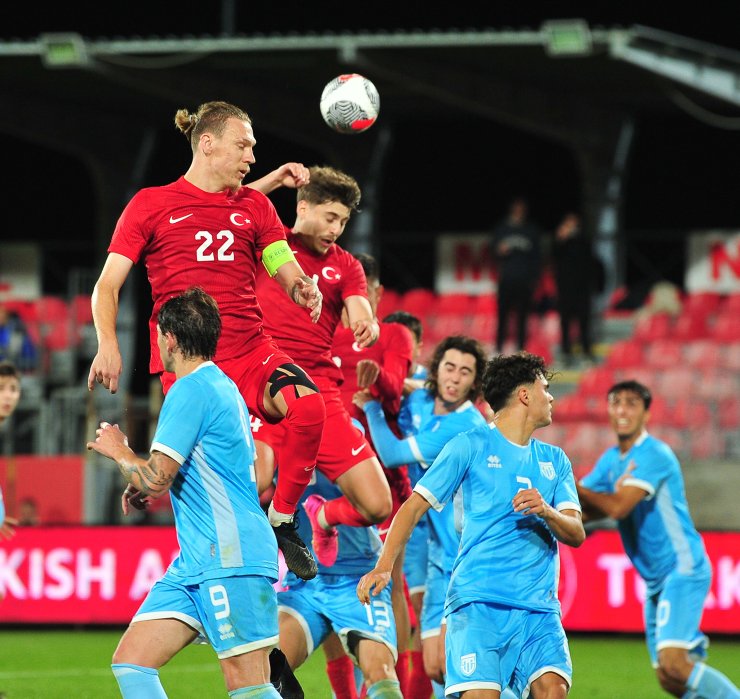 Ümit Milli Futbol Takımı, San Marino'yu 5-0 Yendi