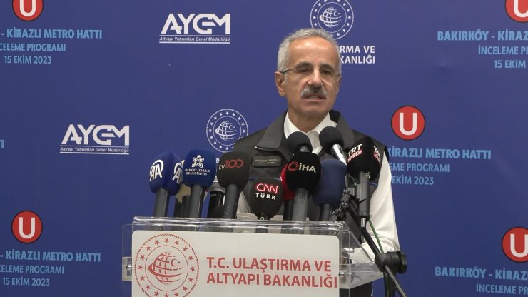 Bakan Uraloğlu: Günde 1 Milyon Yolcunun Bu Hattımız İle Seyahat Etmesini Öngörüyoruz