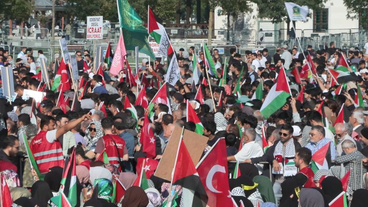 (Geniş Haber)-maltepe'de Özgür Filistin Mitingi