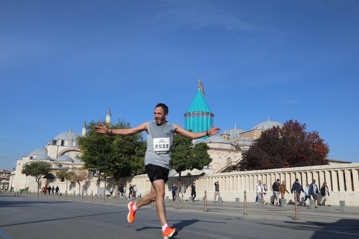 Konya'da Yarı Maraton Heyecanı Yaşandı