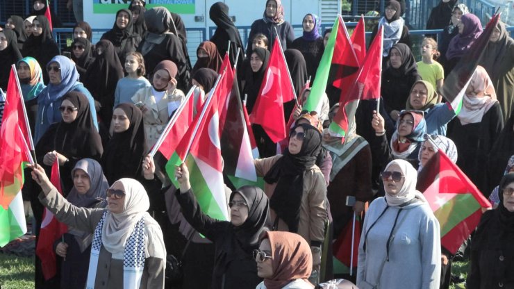 Maltepe'de Özgür Filistin Mitingi -1