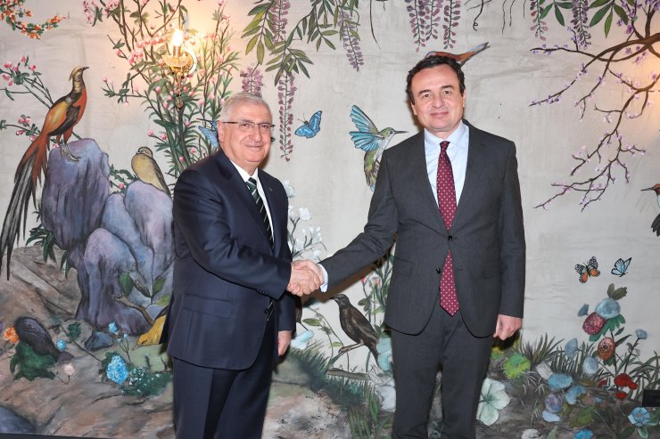 Bakan Güler, Kosova Cumhurbaşkanı Osmani İle Görüştü