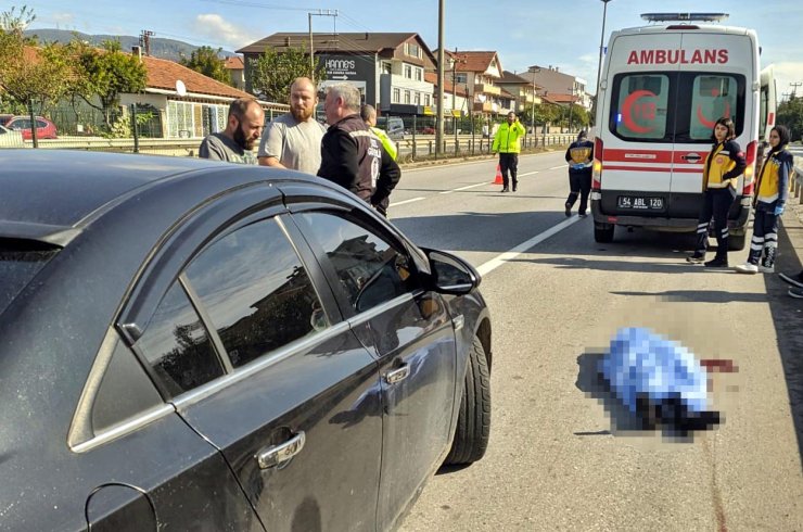 Otomobilin Çarptığı Yaya Öldü