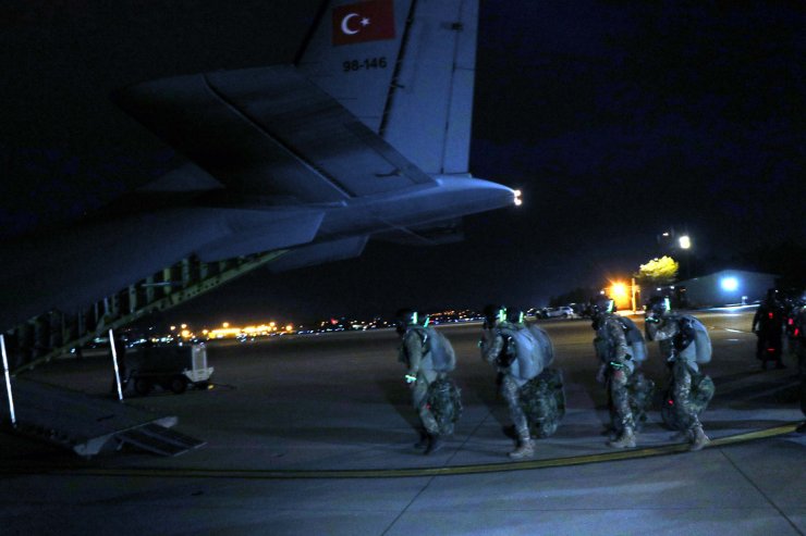 'Erciyes 2023 Tatbikatı' Gece Atlayışı İle Başladı