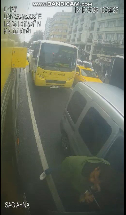 Fatih'te İett Şoförüne Baltalı Saldırı