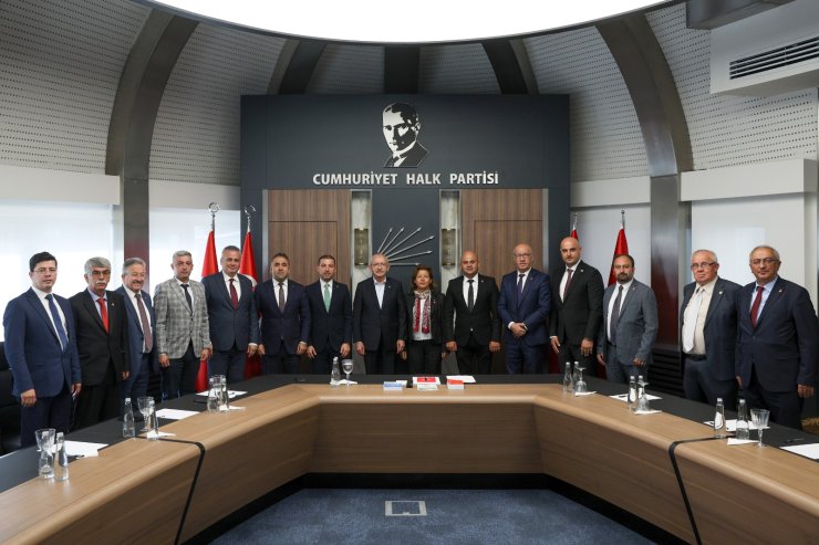 Kılıçdaroğlu, Muğla İl Ve İlçe Başkanlarını Kabul Etti