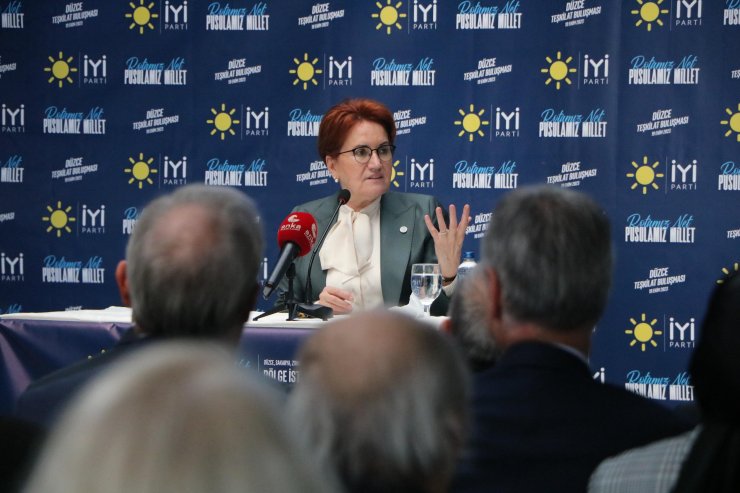 Akşener: Netanyahu'nun Yaptığı Her Türlü Mezalimi, Terörü Lanetliyorum
