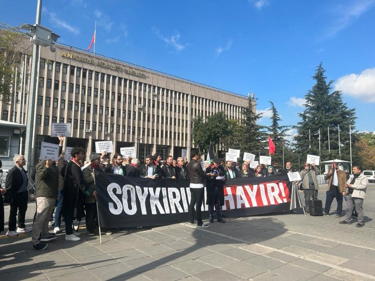 Ankara'da İsrail İçin Savcılığa Suç Duyurusu