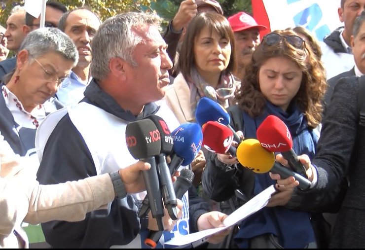 Başkent'te Filistin'e Destek Açıklaması