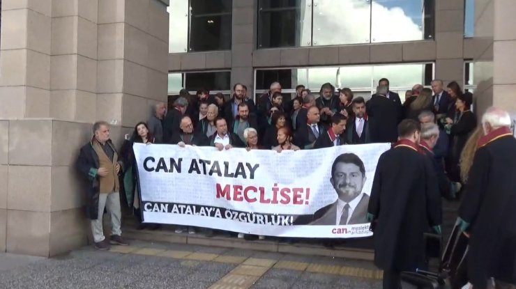 Can Atalay İçin Adliye Önünde Basın Açıklaması