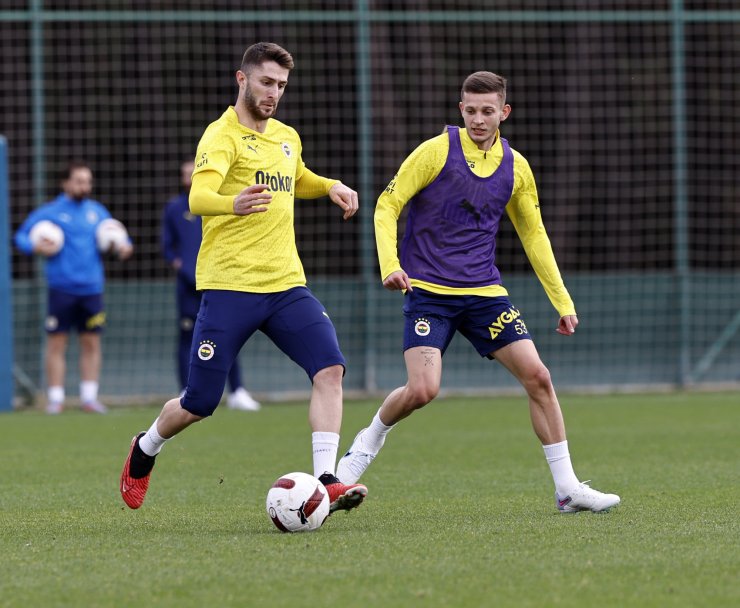 Fenerbahçe Şut Çalıştı