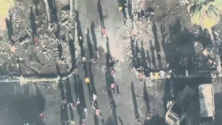 İsrail, Saldırı Düzenlenen Hastanenin Havadan Görüntülerini Yayınladı