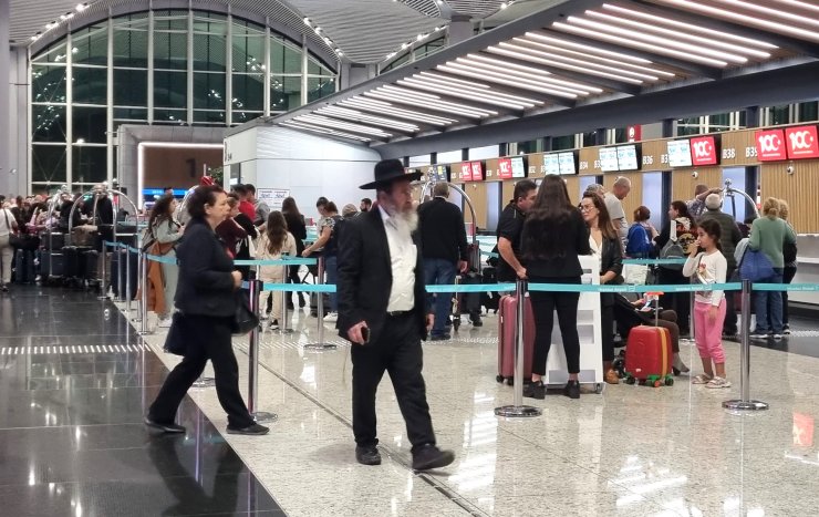 İsrail Vatandaşları İçin Gelen İkinci Uçak İstanbul'dan Ayrıldı