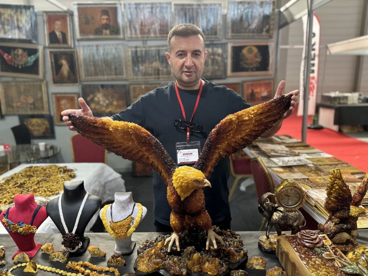 Tespih Ve Doğal Taşlar Fuarı'nda 50 Bin Dolarlık Heykele İlgi