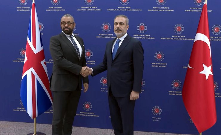 Bakan Fidan, İngiliz Mevkidaşı Cleverly İle Görüştü