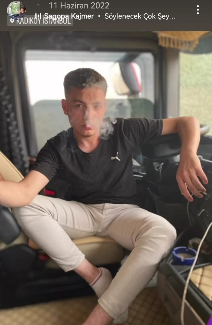 Dehşet Saçan Sürücünün Sosyal Medyada Hafriyat Kamyonlu Paylaşımları