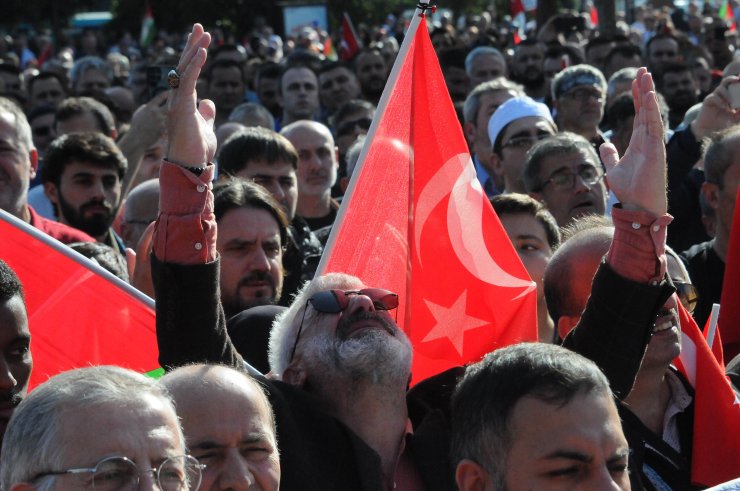 Kocaeli’de Binlerce Kişi Filistin İçin Yürüdü