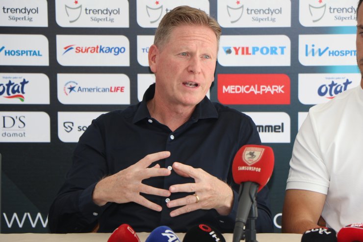 Samsunspor Teknik Direktörü Gisdol: İlk Yapmamız Gereken Temel 11'i Oluşturmak