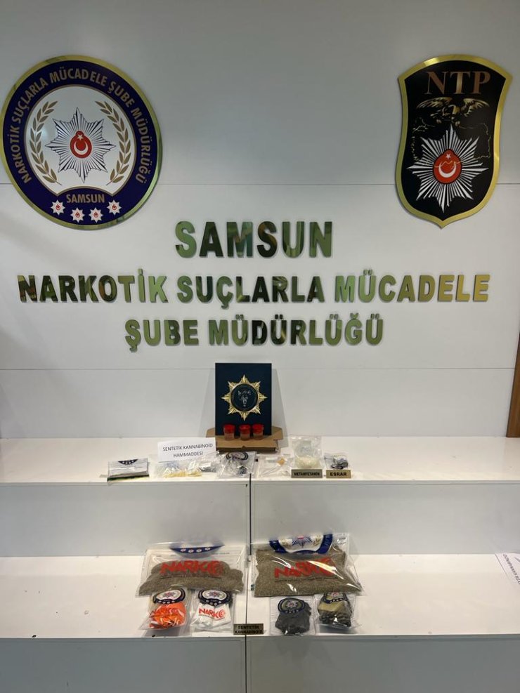 Samsun'da Uyuşturucu Ticaretine 20 Gözaltı
