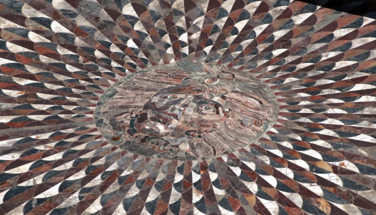 Kış Şartlarından Korumak İçin Medusa Mozaiğinin Üzeri Kapatılacak