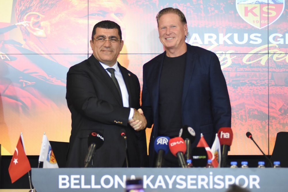 Kayserispor, Markus Gisdol ile 2 yıllık sözleşme imzaladı / Video eklendi