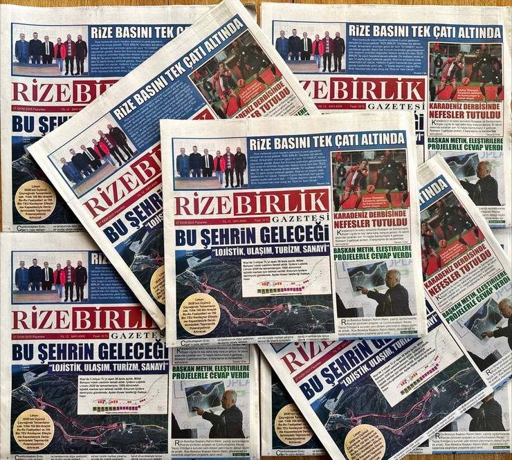 Rize Yerel Basını Tek Çatı Altında Birleşti