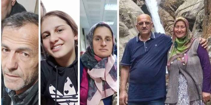 Rize'deki trafik kazasında ölen 5 kişinin cenazeleri toprağa verildi