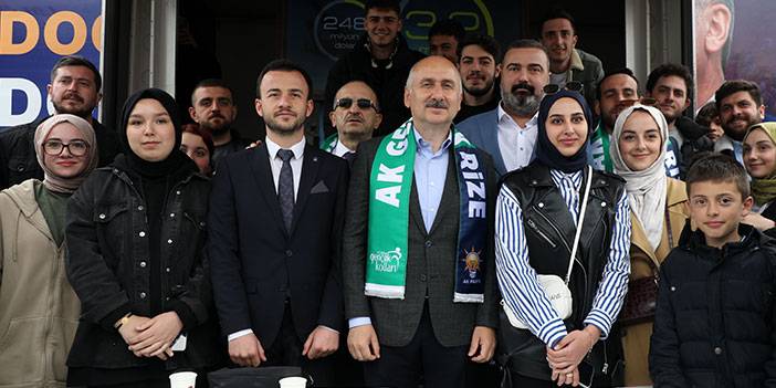 Bakan Karaismailoğlu Rize'de: "Kaos ve terör ortamlarına dönmeye tahammülümüz yoktur"