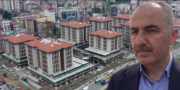 Rize'de inşaatında sona gelinen belediye bloklarındaki iş yerleri hak sahiplerine teslim ediliyor