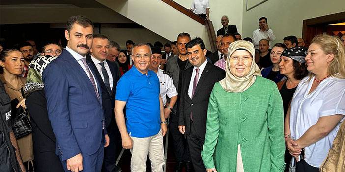 Vali Kemal Çeber Rize'ye Veda Etti