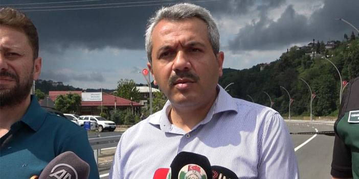 Rize Valisi İhsan Selim Baydaş: “24 saatte düşen yağış miktarı 200 kilogramın üzerinde oldu”