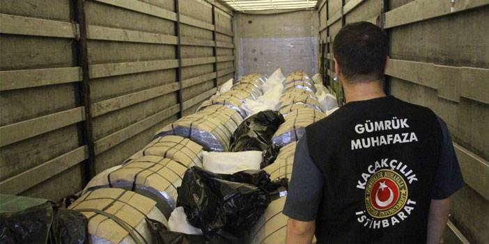 Kapıkule'de, 887 Kilo Kaçak 'Damiana Çayı' Ele Geçirildi